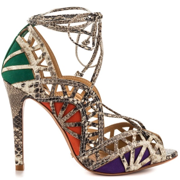 Schutz Dubianna Snake Heel - Picture 2 of 4